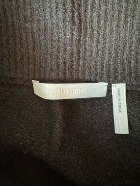 Helmut Lang Black Knit Skirt - HELMUT LANG